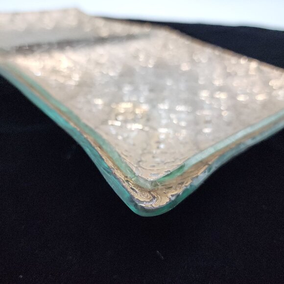 Georges Briard Hollywood Regency Relish Dish Trays Double & Single Gold Textured - Picture 9 of 10